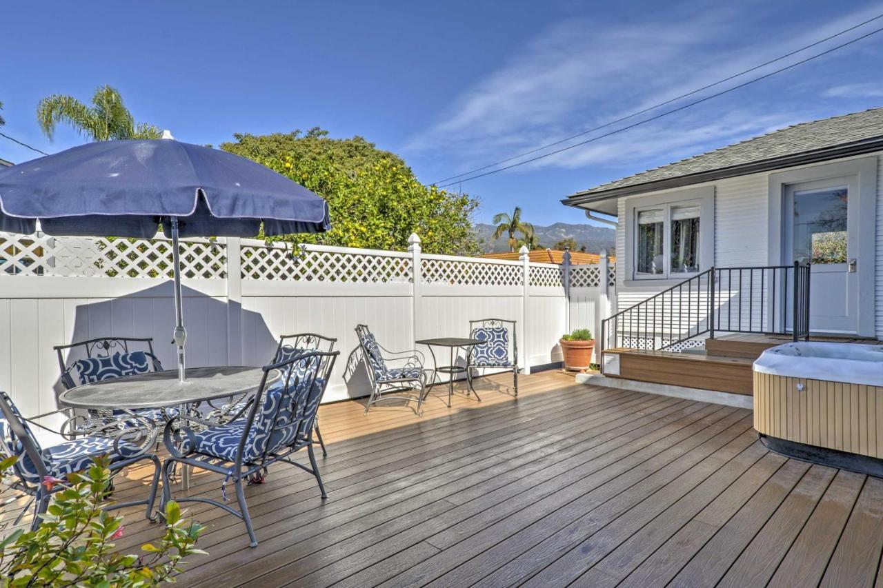 Carpinteria Apt With Hot Tub - 10 Min Walk To Beach! 外观 照片